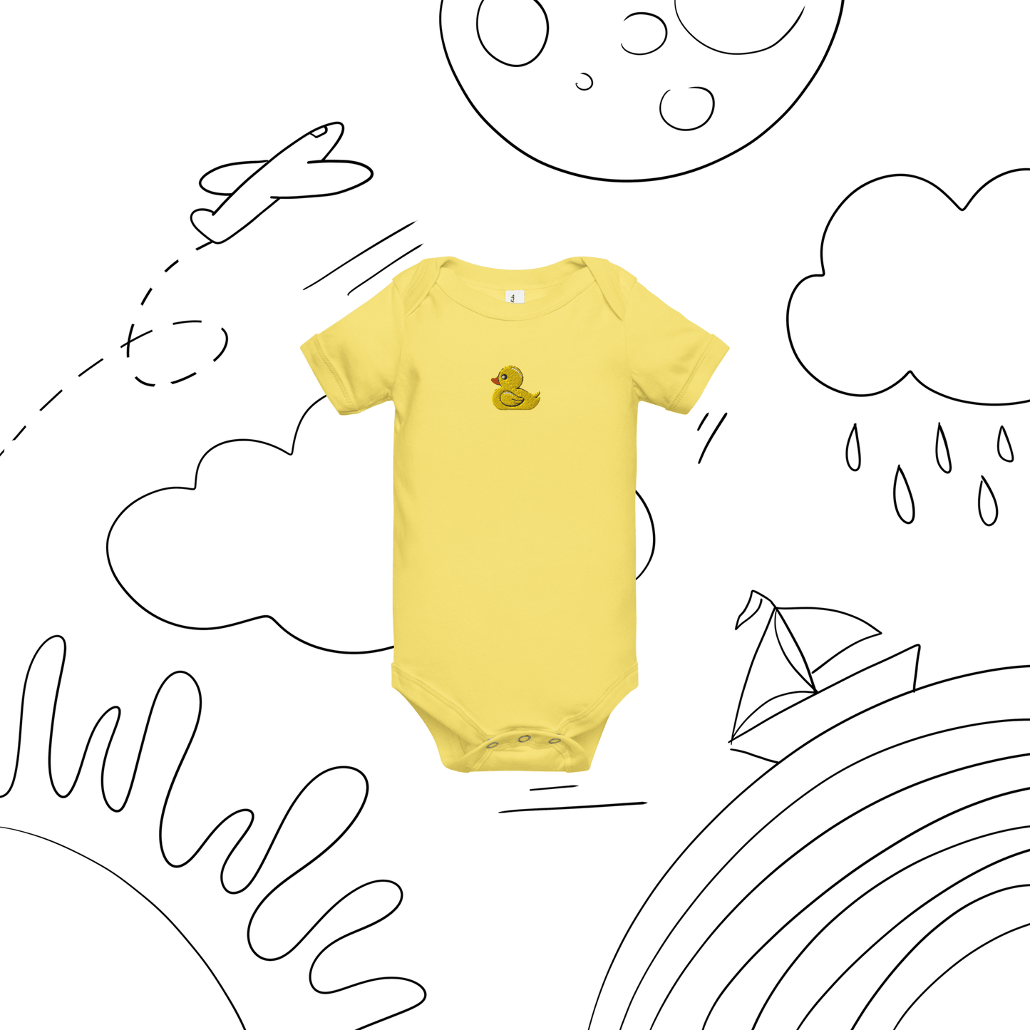 DUCKY | BABY BODIE - UZVELC_KREKLU - T - SHIRT -