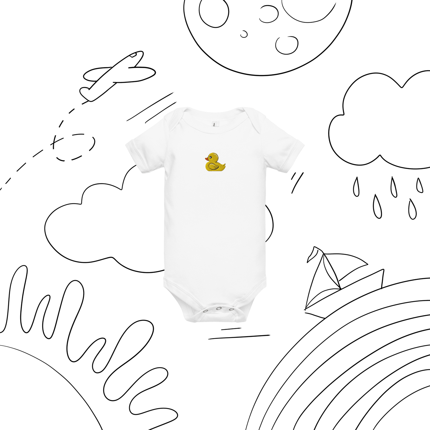 DUCKY | BABY BODIE - UZVELC_KREKLU - T - SHIRT - 