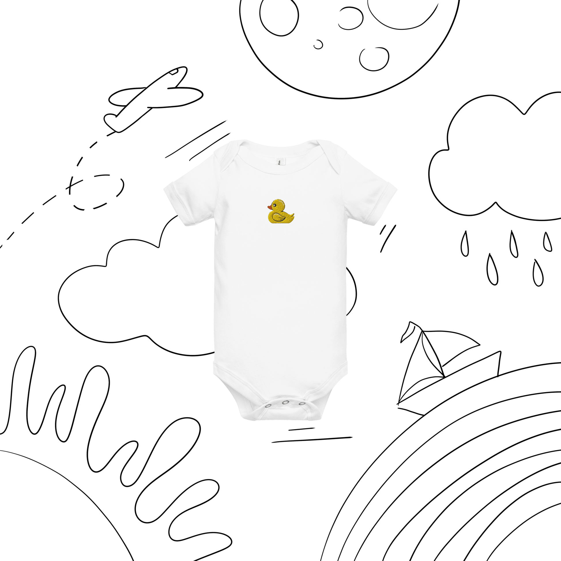 DUCKY | BABY BODIE - UZVELC_KREKLU - T - SHIRT - 