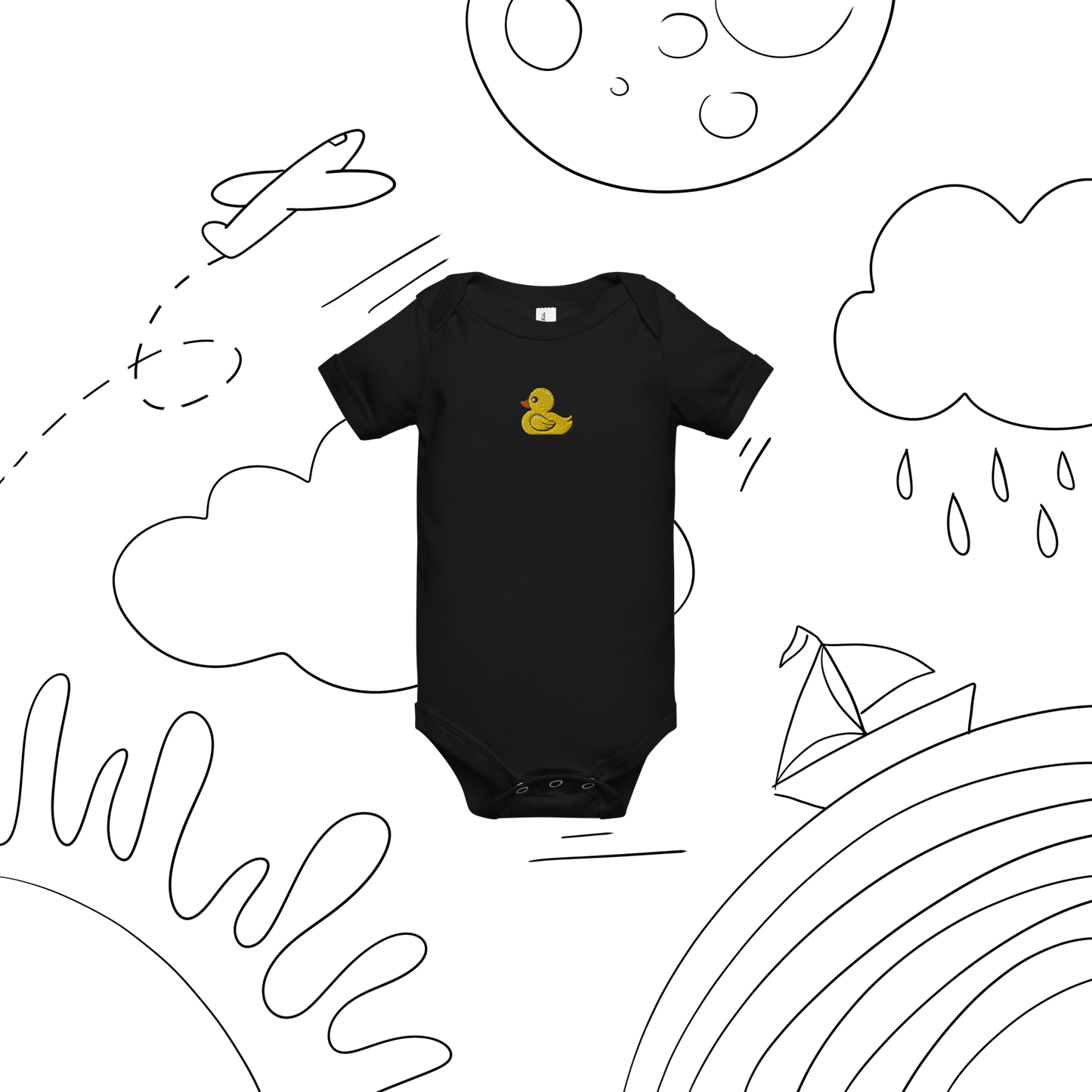 DUCKY | BABY BODIE - UZVELC_KREKLU - T - SHIRT - 