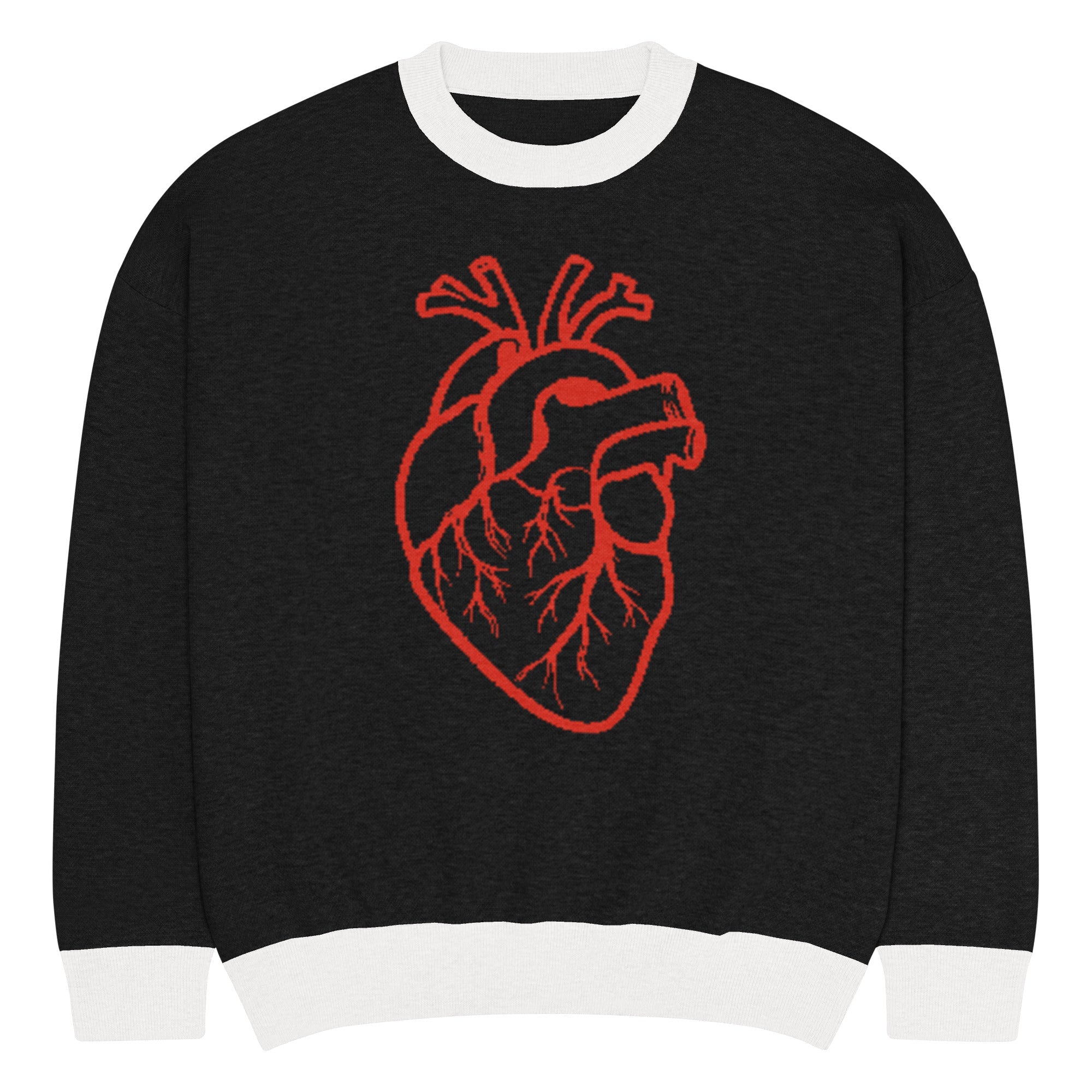 HEART | KNITWEAR SWEATER - UZVELC_KREKLU - KNITWEAR - 