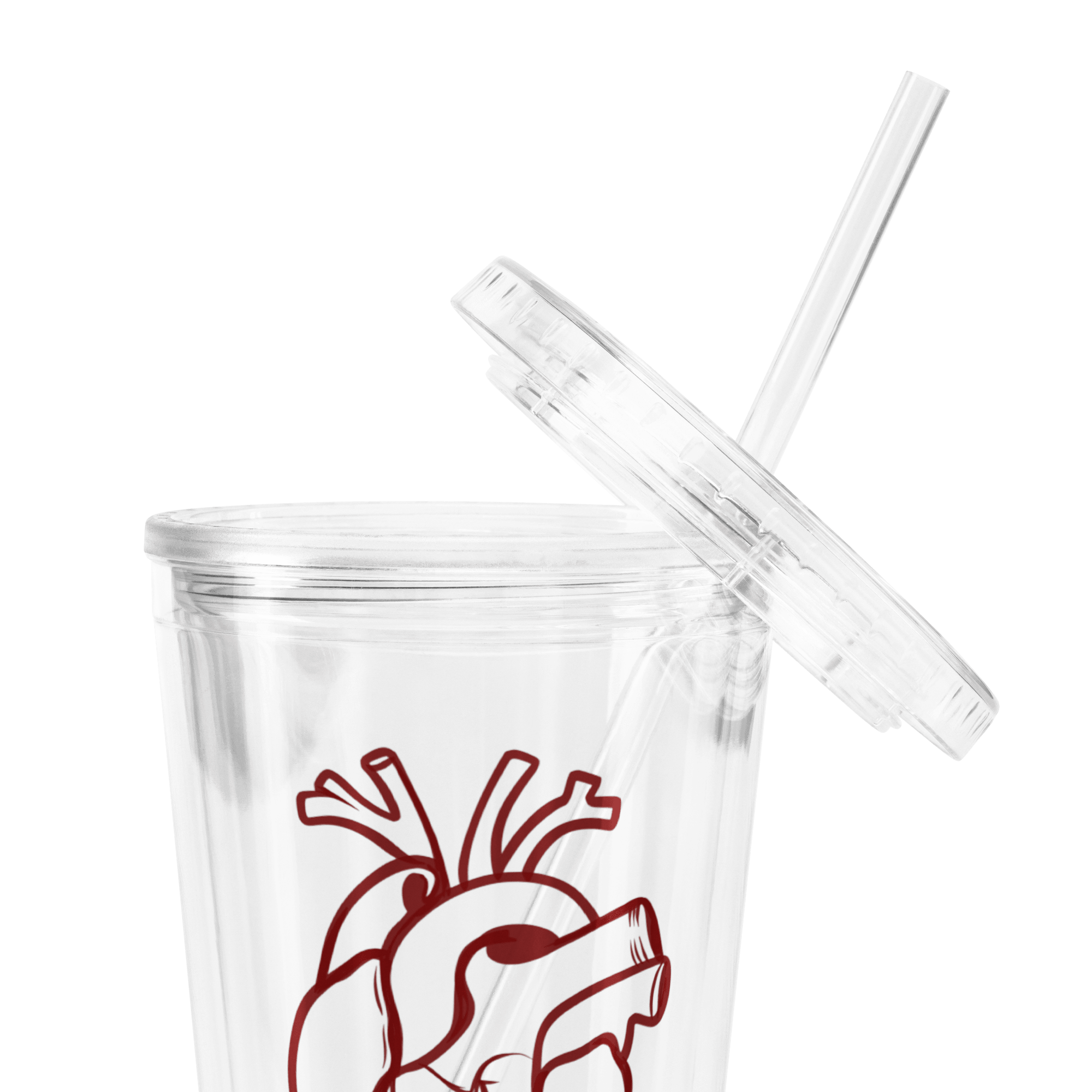 HEART | TUMBLER - UZVELC_KREKLU - DRINKWARE - 