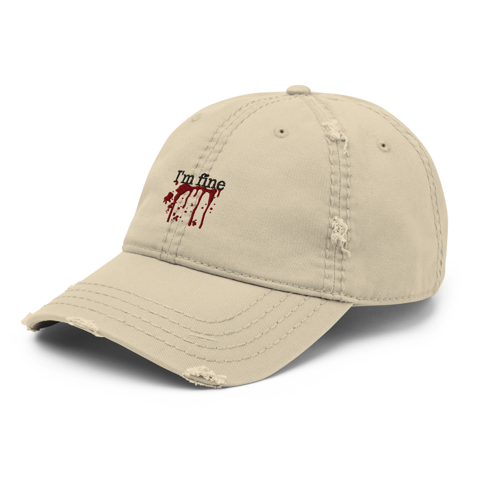I'M FINE | HAT - UZVELC_KREKLU - EMBROIDERY - 