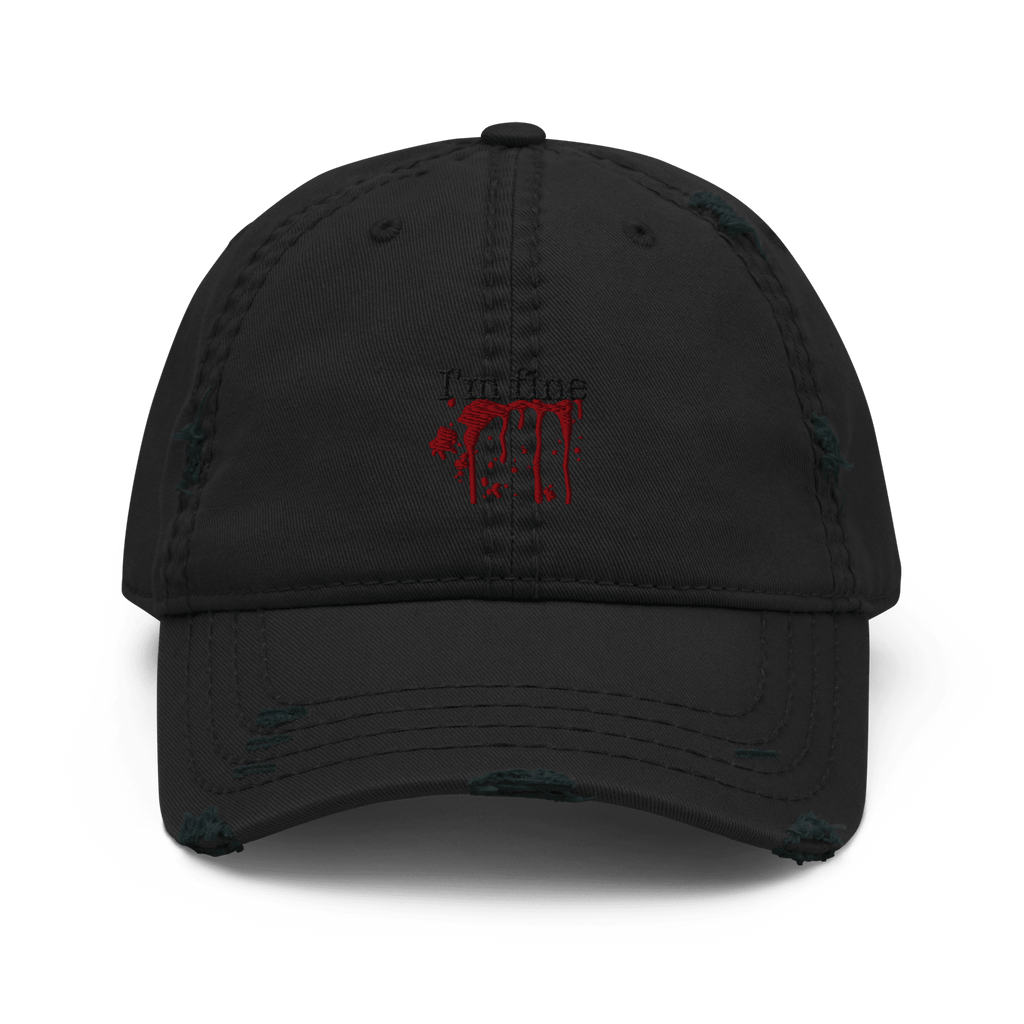 I'M FINE | HAT - UZVELC_KREKLU - EMBROIDERY - 