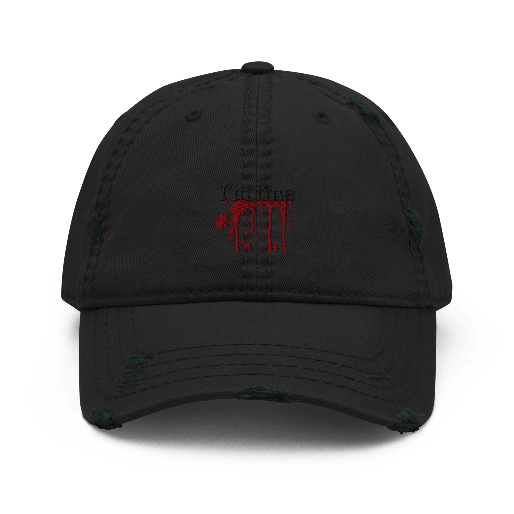 I'M FINE | HAT - UZVELC_KREKLU - EMBROIDERY - 