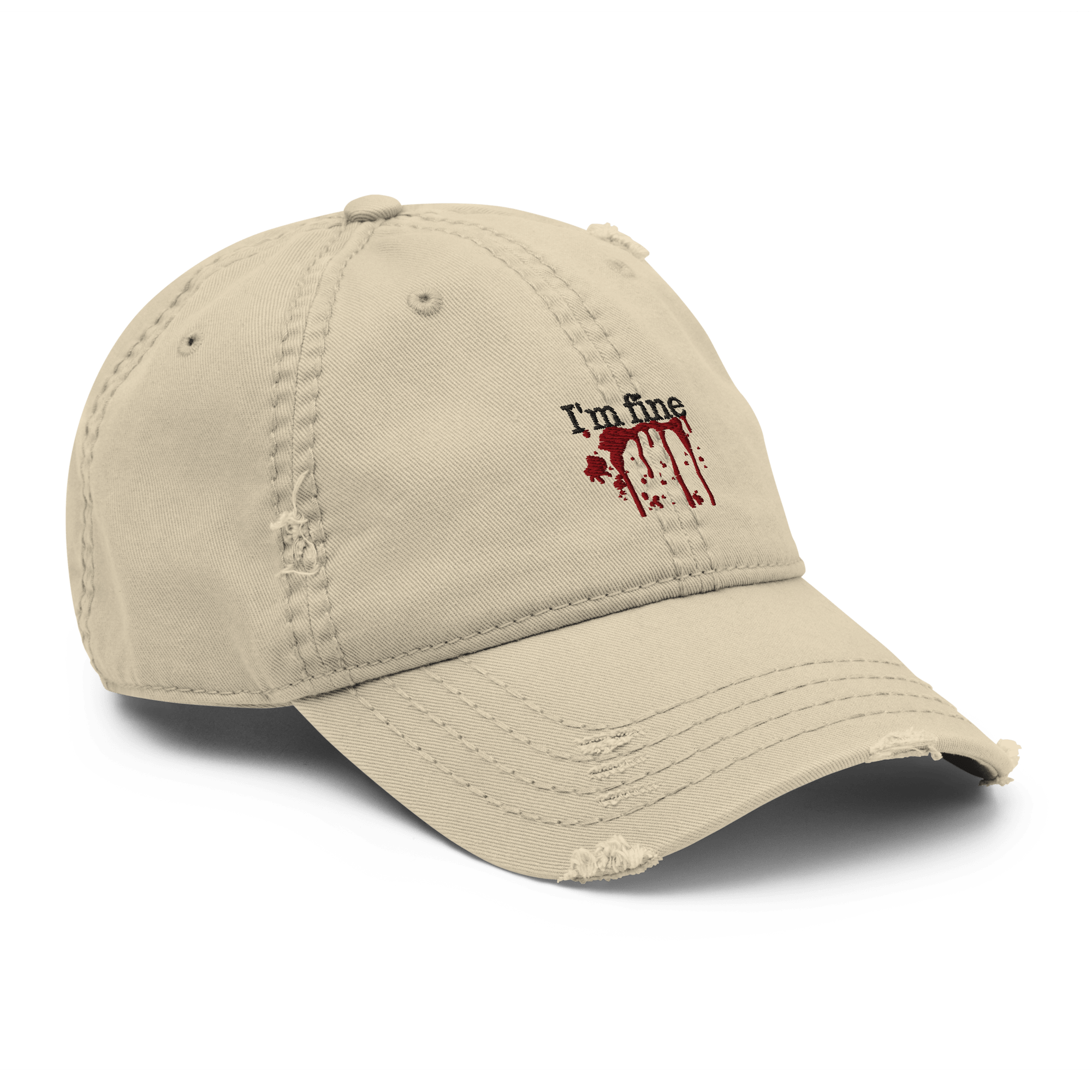 I'M FINE | HAT - UZVELC_KREKLU - EMBROIDERY - 