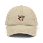 I'M FINE | HAT - UZVELC_KREKLU - EMBROIDERY - 