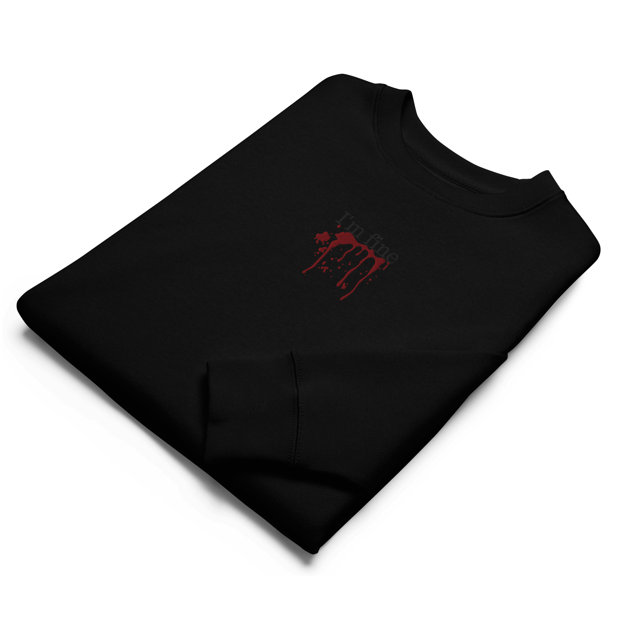 I'M FINE | SWEATSHIRT - UZVELC_KREKLU - T - SHIRT - 