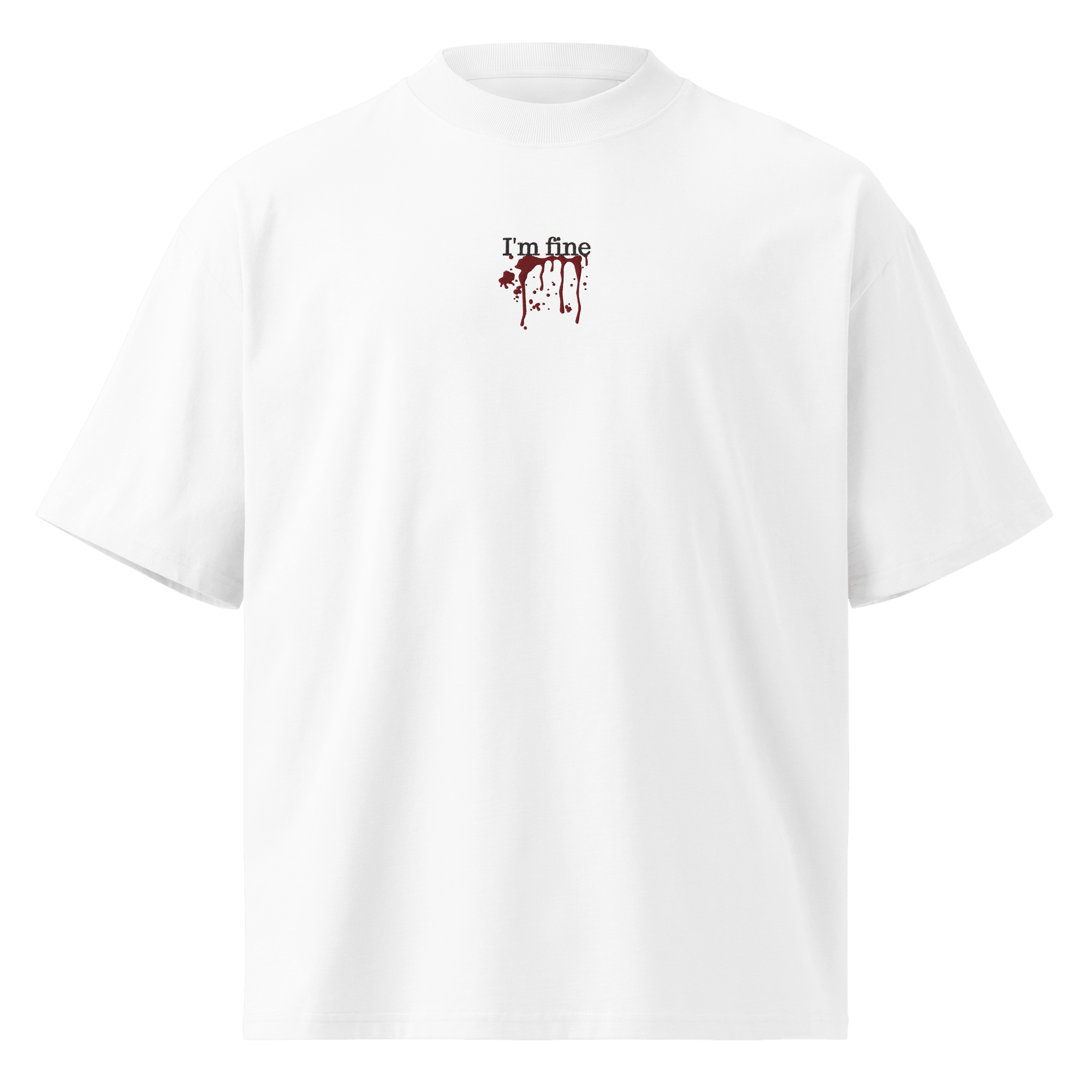 I’M FINE | T - SHIRT - UZVELC_KREKLU - T - SHIRT - 